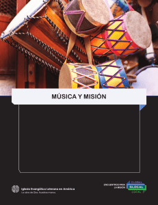 música y misión - Evangelical Lutheran Church in America