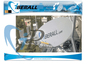 enlace a internet con calidad de servicio via satelite