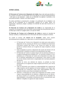 aviso legal - Club d`Amics de Lleida