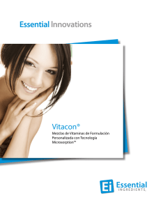 Vitacon - Essential Ingredients, Inc
