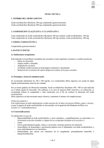 1 de 9 FICHA TÉCNICA 1. NOMBRE DEL MEDICAMENTO Ácido