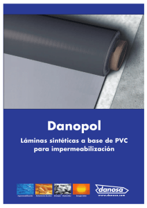 Láminas sintéticas a base de PVC para impermeabilización Danopol