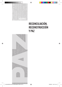 reconciliación, reconstrucción y paz