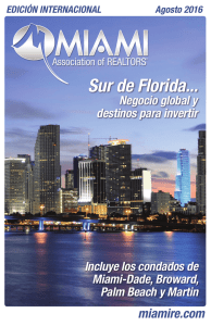 Sur de Florida... - Miami Association of Realtors