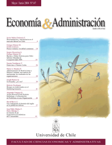 revista u ch economia - Universidad de Chile
