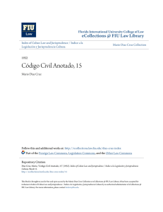 Código Civil Anotado, 15 - eCollections @ FIU Law Library