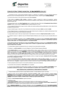 Convocatoria - Federación Aragonesa de Baloncesto