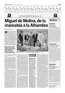 Miguel de Molina, de la mancebía a la Alhambra