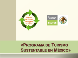 Programa de Turismo Sustentable en México