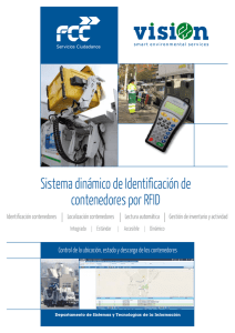 Sistema dinámico de Identificación de contenedores por RFID