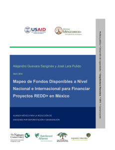 Mapeo de Fondos Disponibles a Nivel Nacional e Internacional