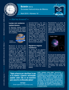 Descargar PDF - Sociedad Astronómica de México