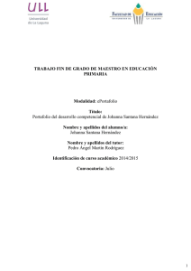 TRABAJO FIN DE GRADO DE MAESTRO EN EDUCACIÓN