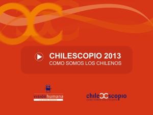 Chilescopio 2013 - Universidad del Desarrollo