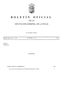 boletin oficial - Parlamento de La Rioja
