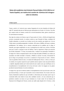 Notas del académico José Antonio Pascual leídas el 24.3.2014 en