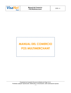 Manual PMM (Informativo) Fecha de Publicación