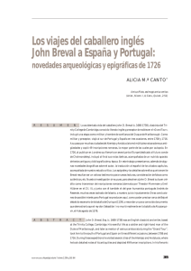 Los viajes del caballero inglés John Breval a España y Portugal