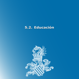 5.2 Educación - Diputació de València