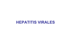 HEPATITIS VIRALES