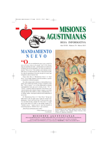 Misiones Agustinianas - agustinos de la provincia del santisimo