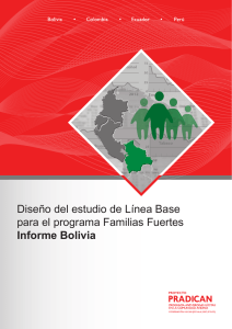 Diseño del estudio de Línea Base para el programa Familias