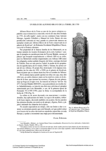 Un reloj de Alfonso Bravo de la Torre, de 1750