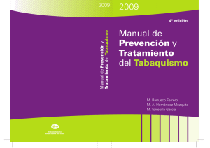 Manual de Prevención y Tratamiento del Tabaquismo 2009