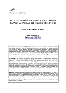 La consultoría especializada en ISO 9000 en Cataluña: calidad del