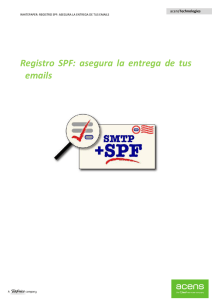 Registro SPF: asegura la entrega de tus emails