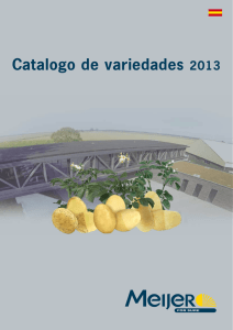 Catalogo de variedades 2013