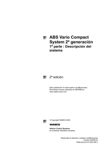 VCS II 2ª generación 1ª parte : Descripción del sistema