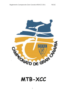 Reglamento Campeonato G.C. 2016-XCC