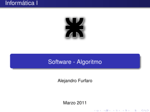 Software - Algoritmo