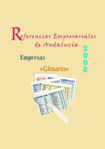 Glosario - Economía Andaluza