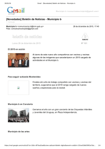 Boletín Nº 161 diciembre - Municipio B