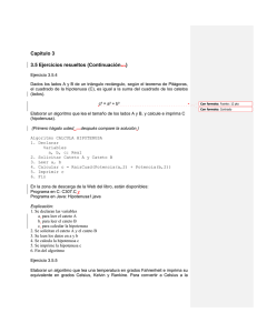 Capítulo 3 3.5 Ejercicios resueltos (Continuación…)