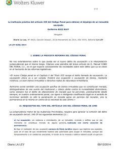 Diario La Ley, núm. 8429, Sección Dossier (26 de noviembre de 2014)