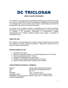 dc triclosan - Grupo Genios