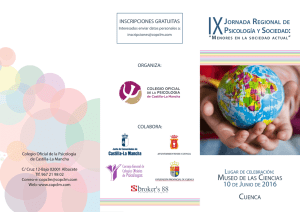 IX Jornada Regional de Psicología y Sociedad