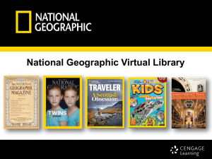 National Geographic Virtual Library