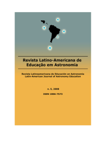Revista Latinoamericana de Educación en Astronomía Latin