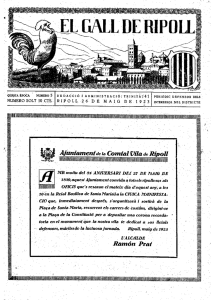 El Gall de Ripoll 19230526 - Arxiu Comarcal del Ripollès