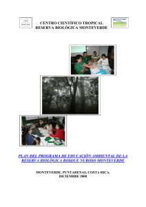 Programa Formal - Monteverde Cloud Forest Reserve