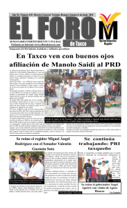 En Taxco ven con buenos ojos afiliación de Manolo Saidi al PRD