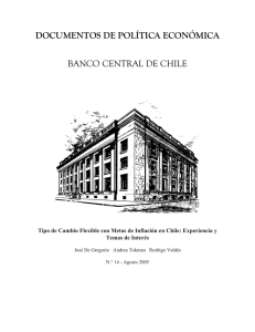 Tipo de Cambio Flexible con Metas de Inflación en Chile