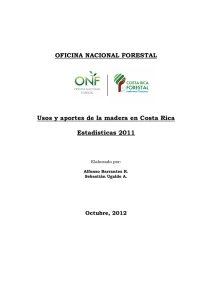 Informe de Usos y Aportes de la Madera 2011