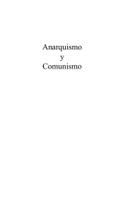 Anarquismo y Comunismo