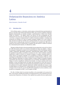 Dolarización financiera en América Latina