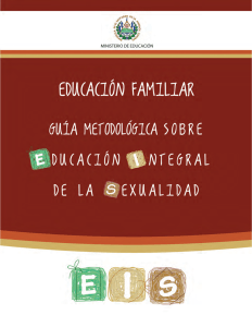 Educación Familiar. Guía metodológica sobre educación